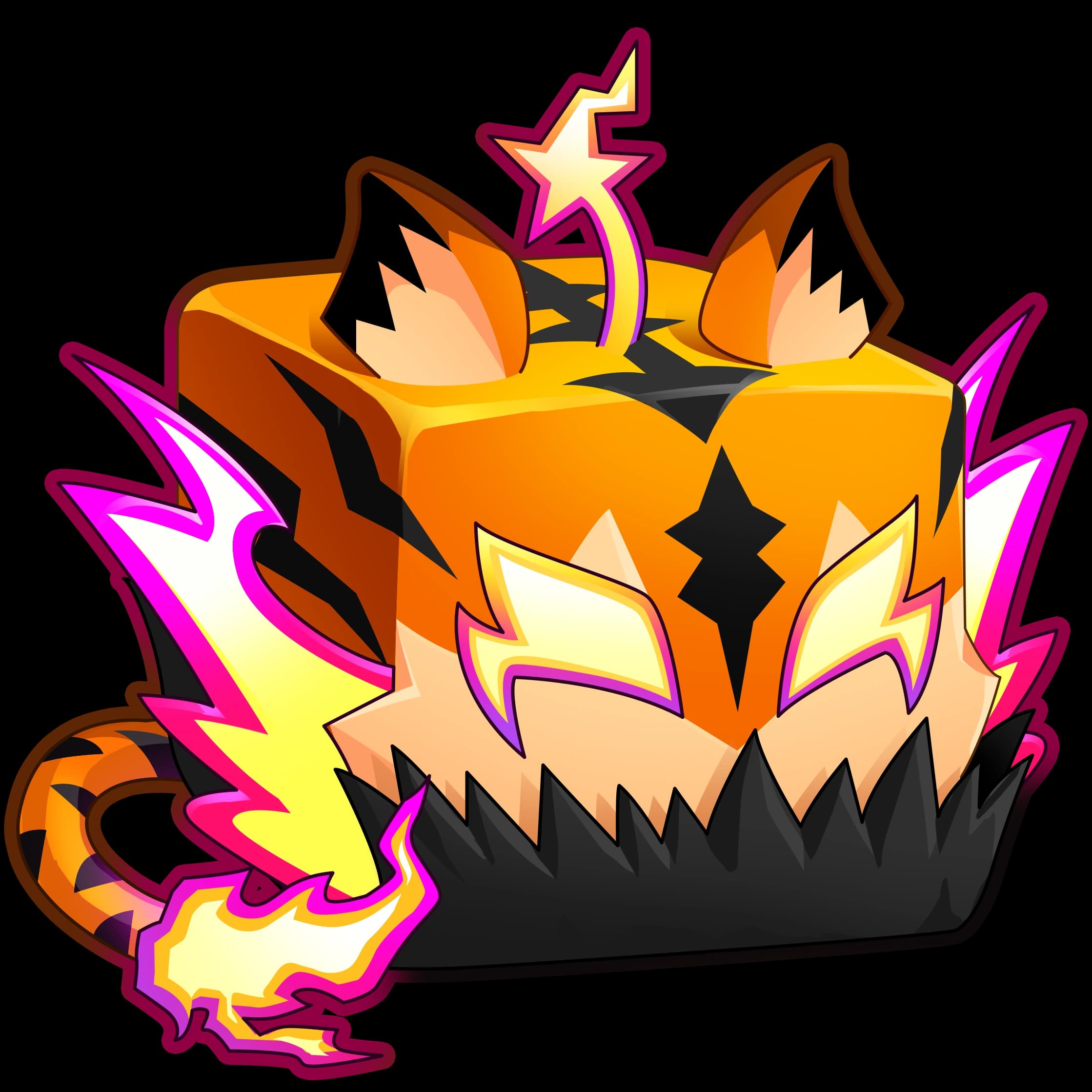 Level 2800 + Tiger no Inventário com GodHuman